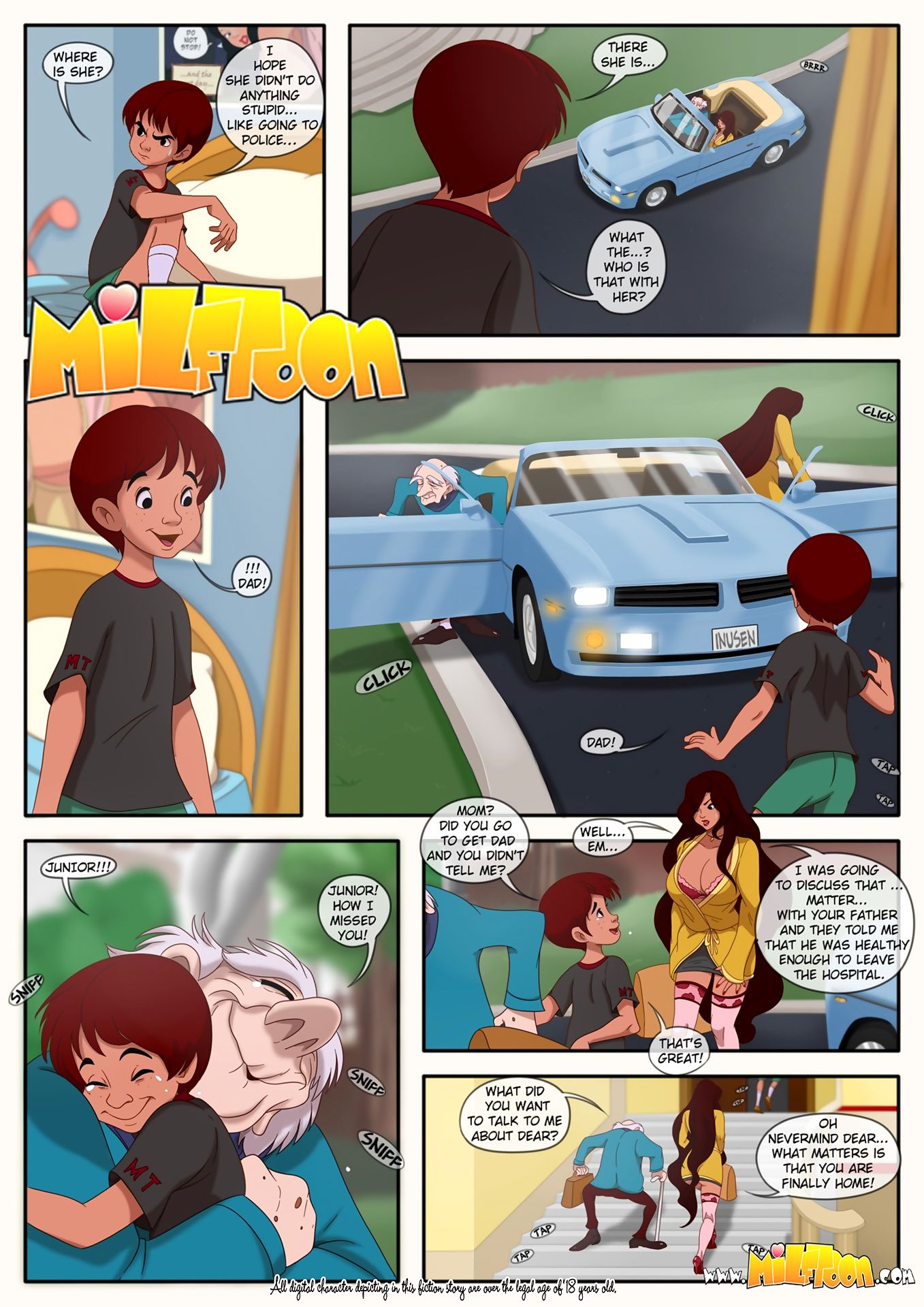 milftoon – Устроили Брак ch.3 page 1