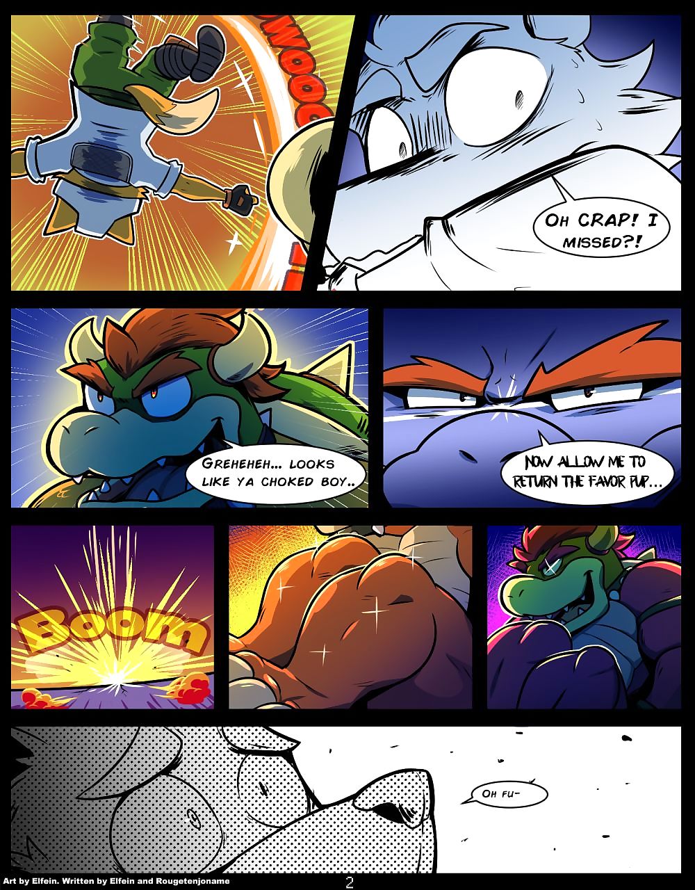 Super Mario Broers starwash page 1