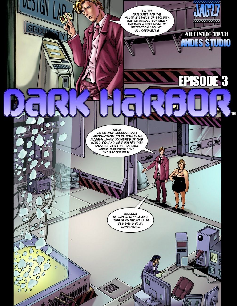 Dark Harbor 3 page 1