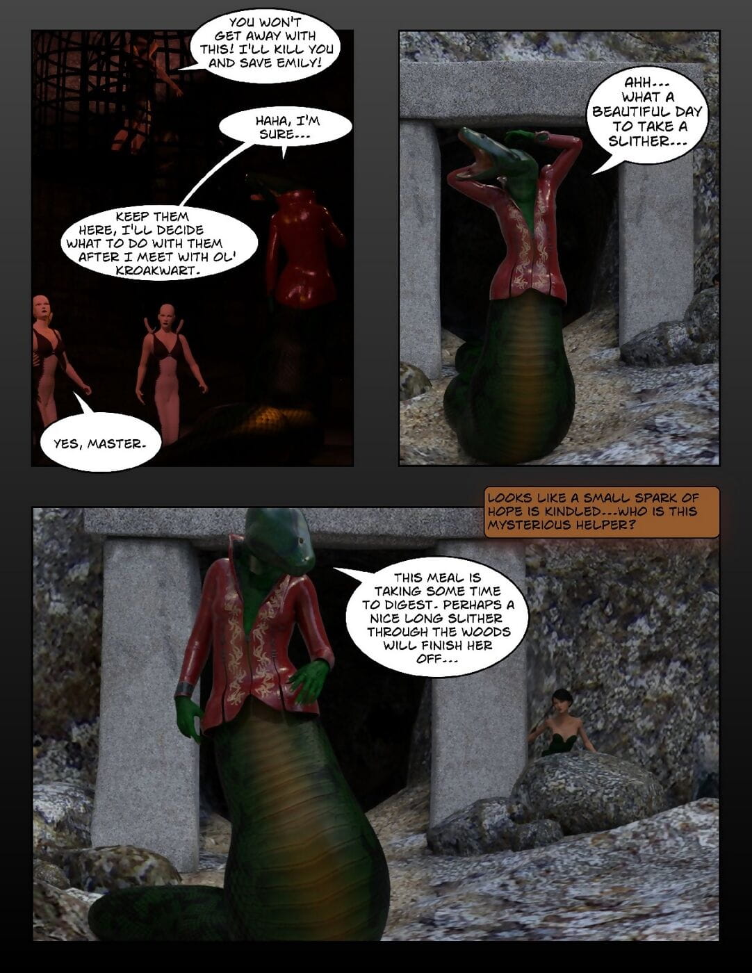 小故障 艾米莉 和 的 gorgon’s 复仇 page 1