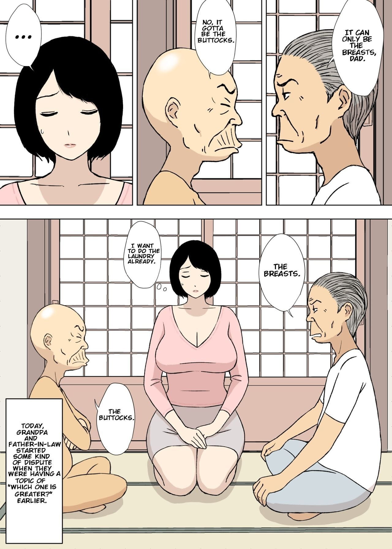Ojii chan için gifu için kız hayır musuko için kyonyuu yome. 5 page 1