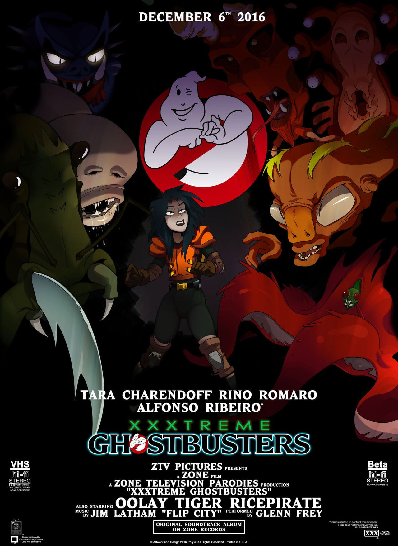 xxxtreme ghostbusters parodia animazione gif e screencaps page 1