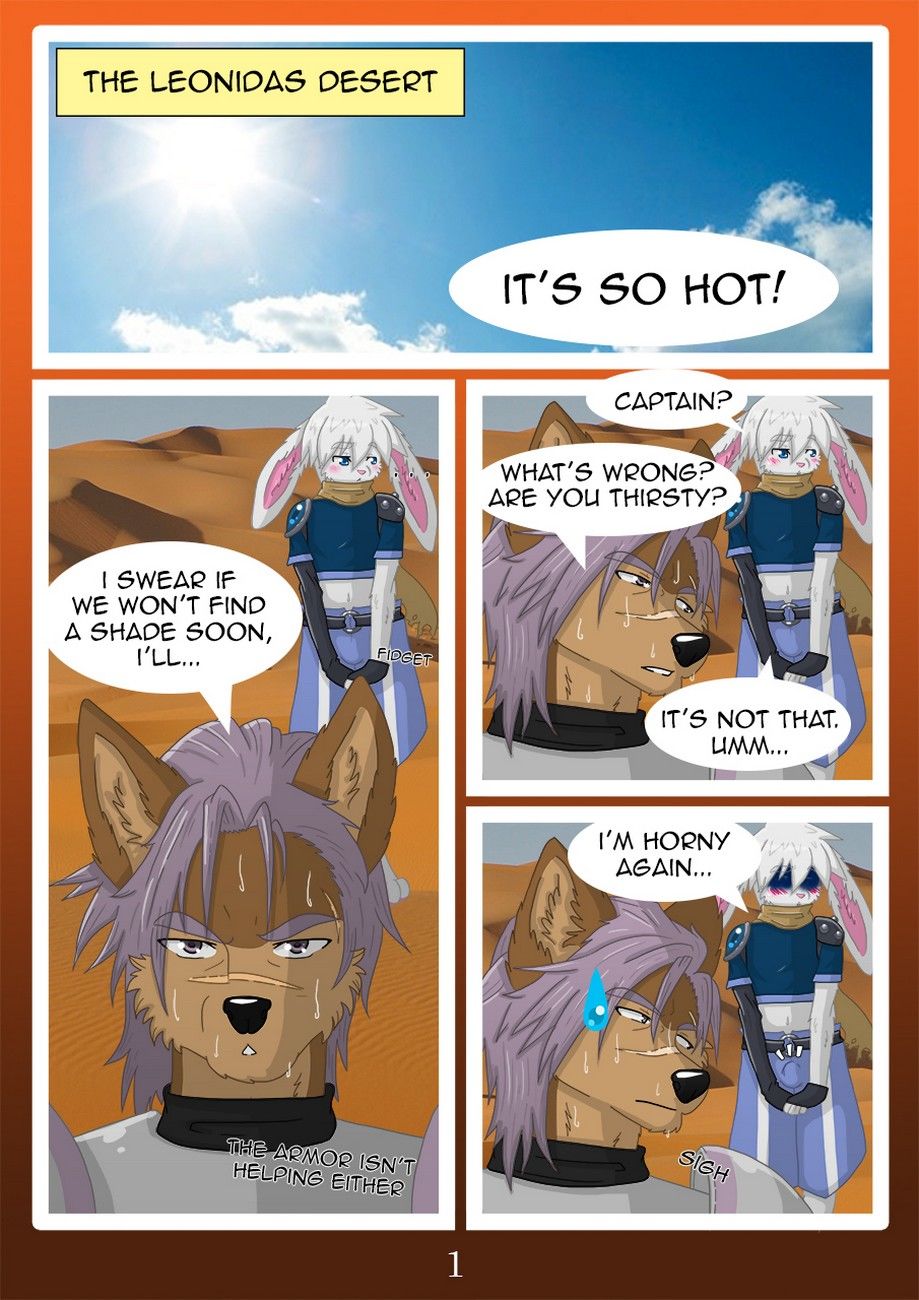 Angry Dragon 5 - Desert Heat page 1