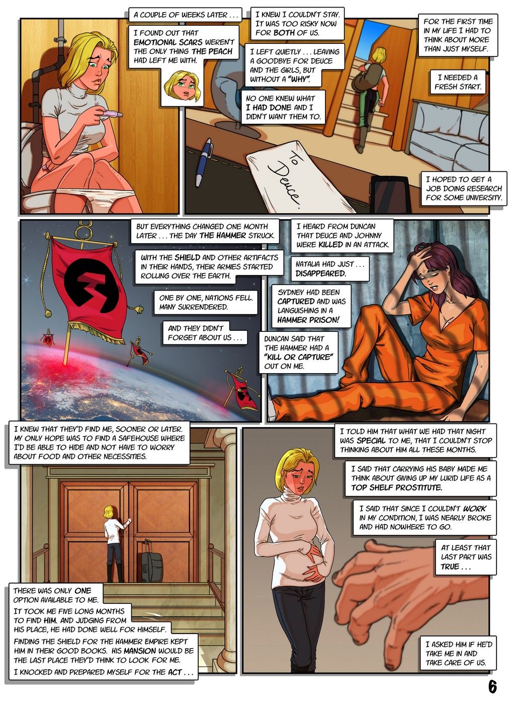 Опасность девушка дорога в ад page 1