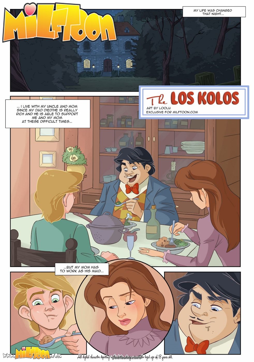 Milftoon- Los Kolos page 1