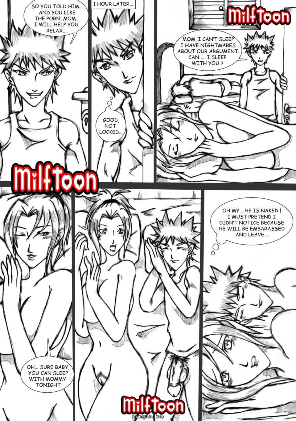 milftoon 抵抗 ママ page 1