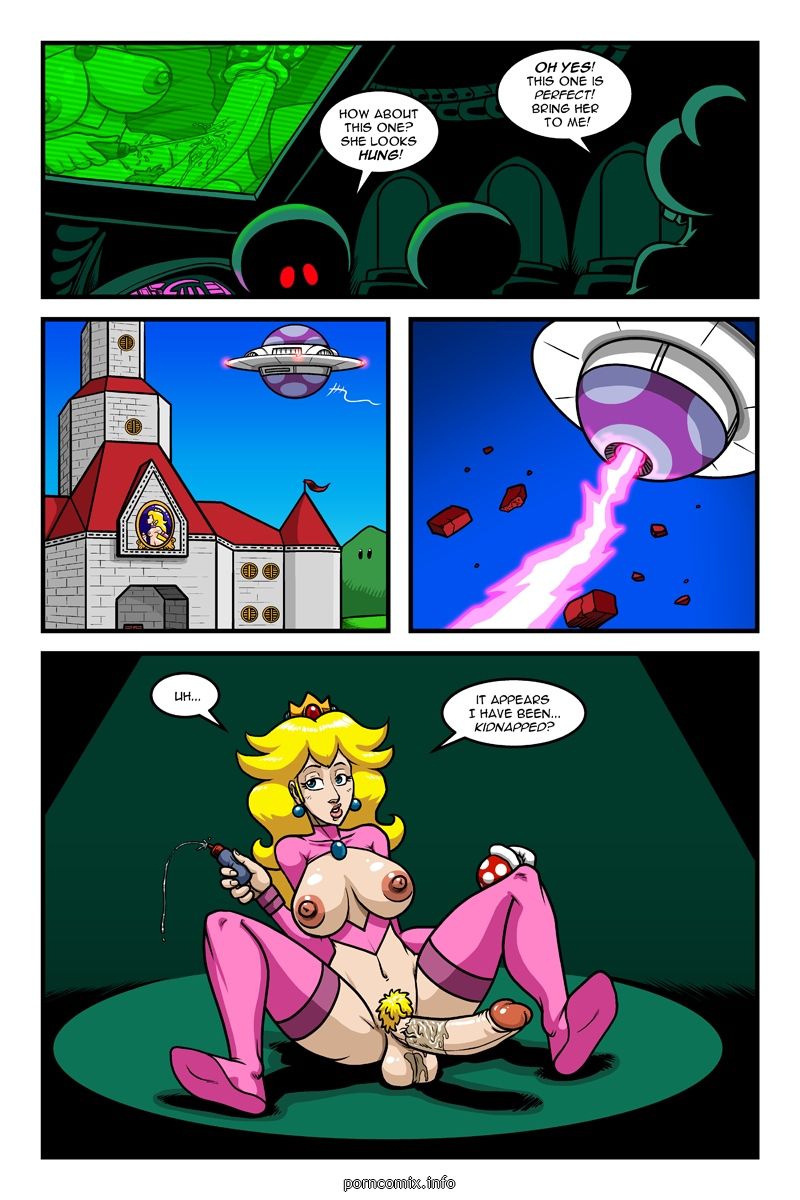 Peach vs the Shroobs page 1