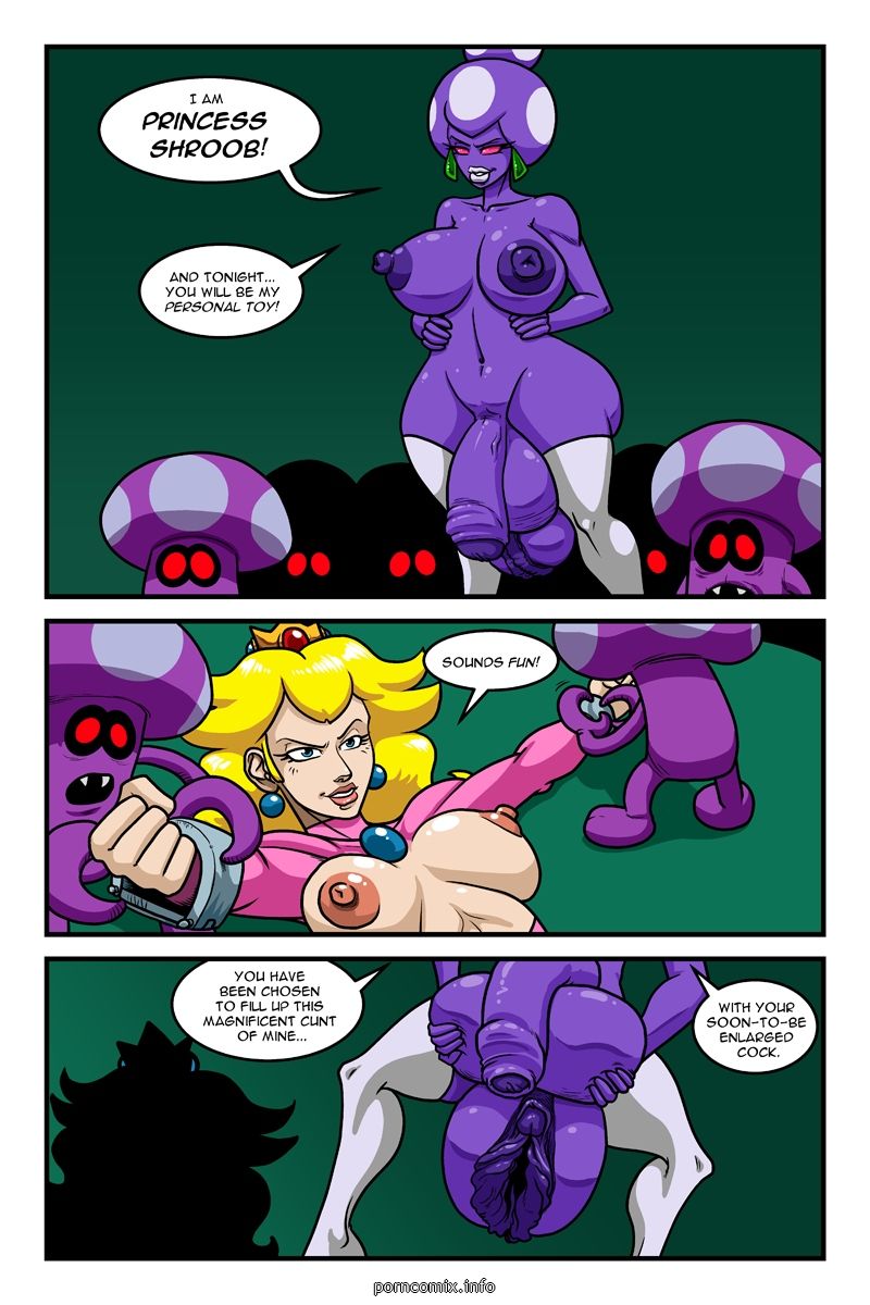 Peach vs the Shroobs page 1