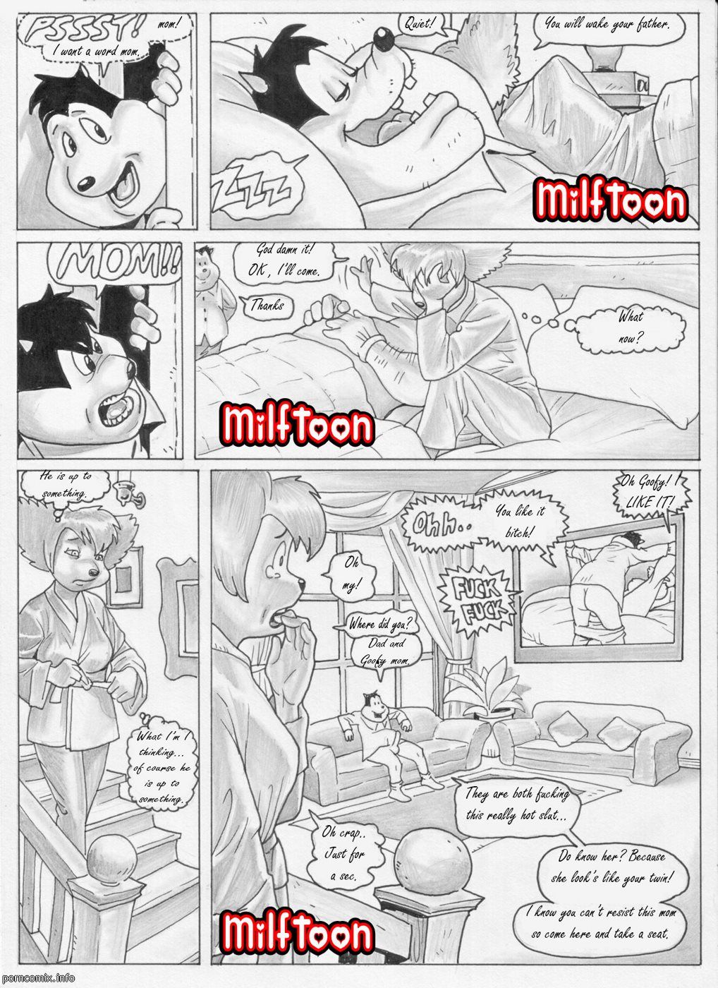 milftoon goofy la tropa page 1