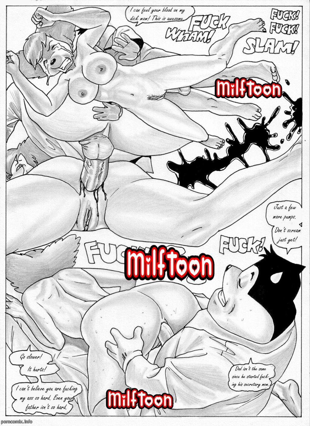 milftoon الأبله القوات page 1