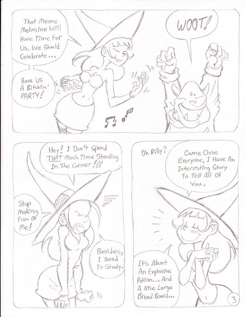 melusina la magia tambor Parte 3 page 1