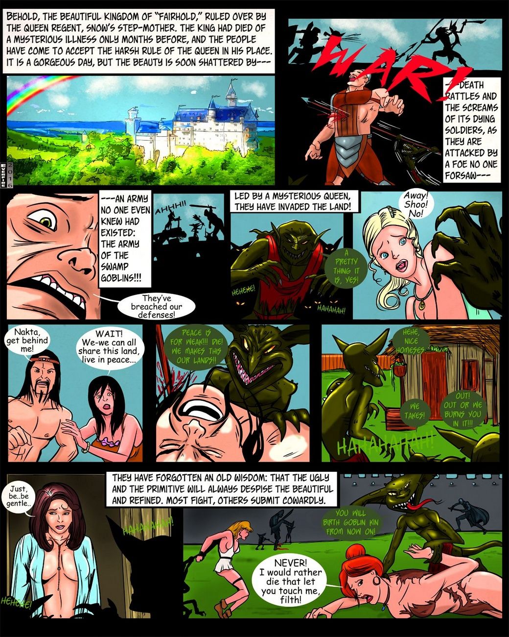 雪 白 - の 7 goblins page 1