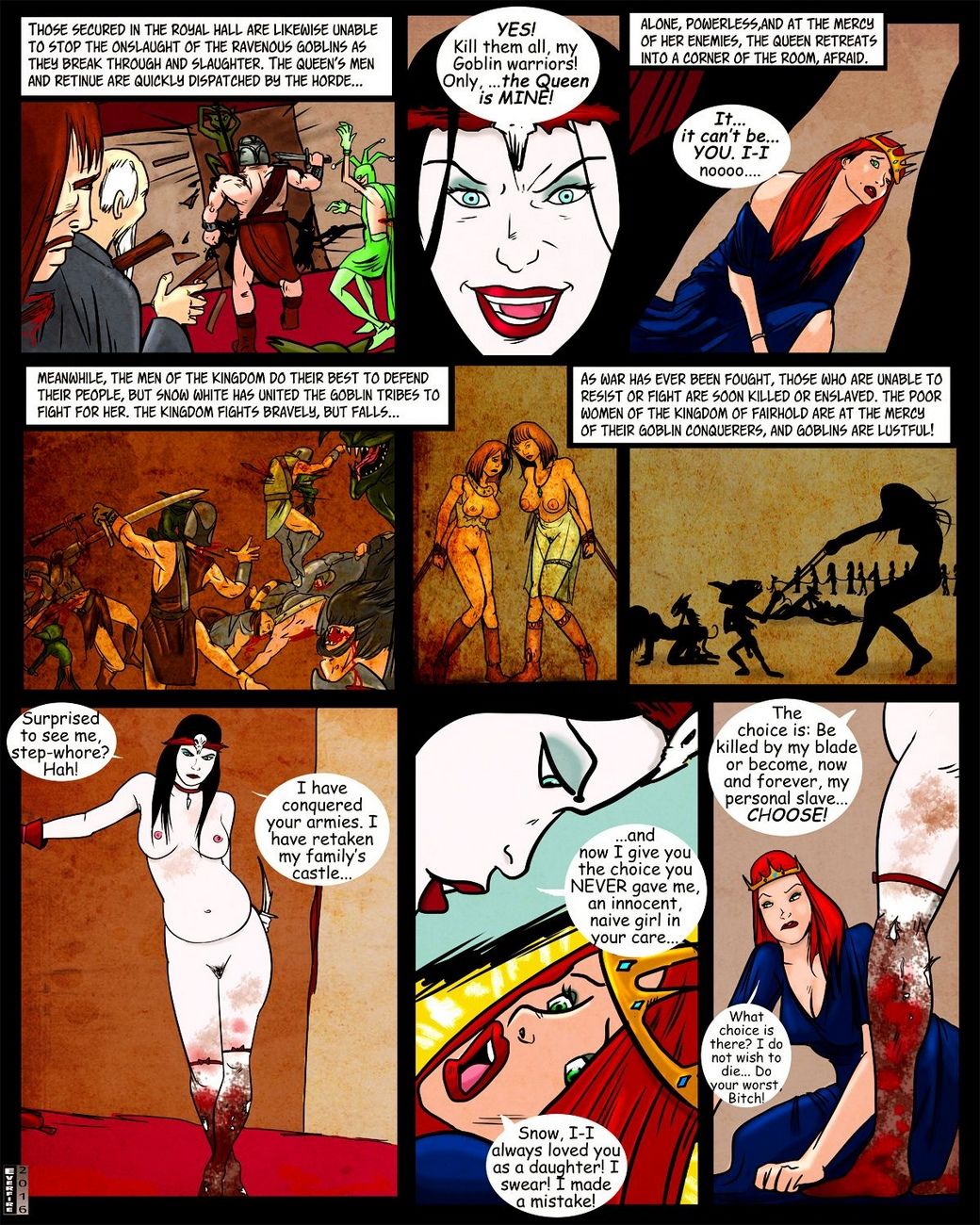 Snow White And The 7 Goblins page 1