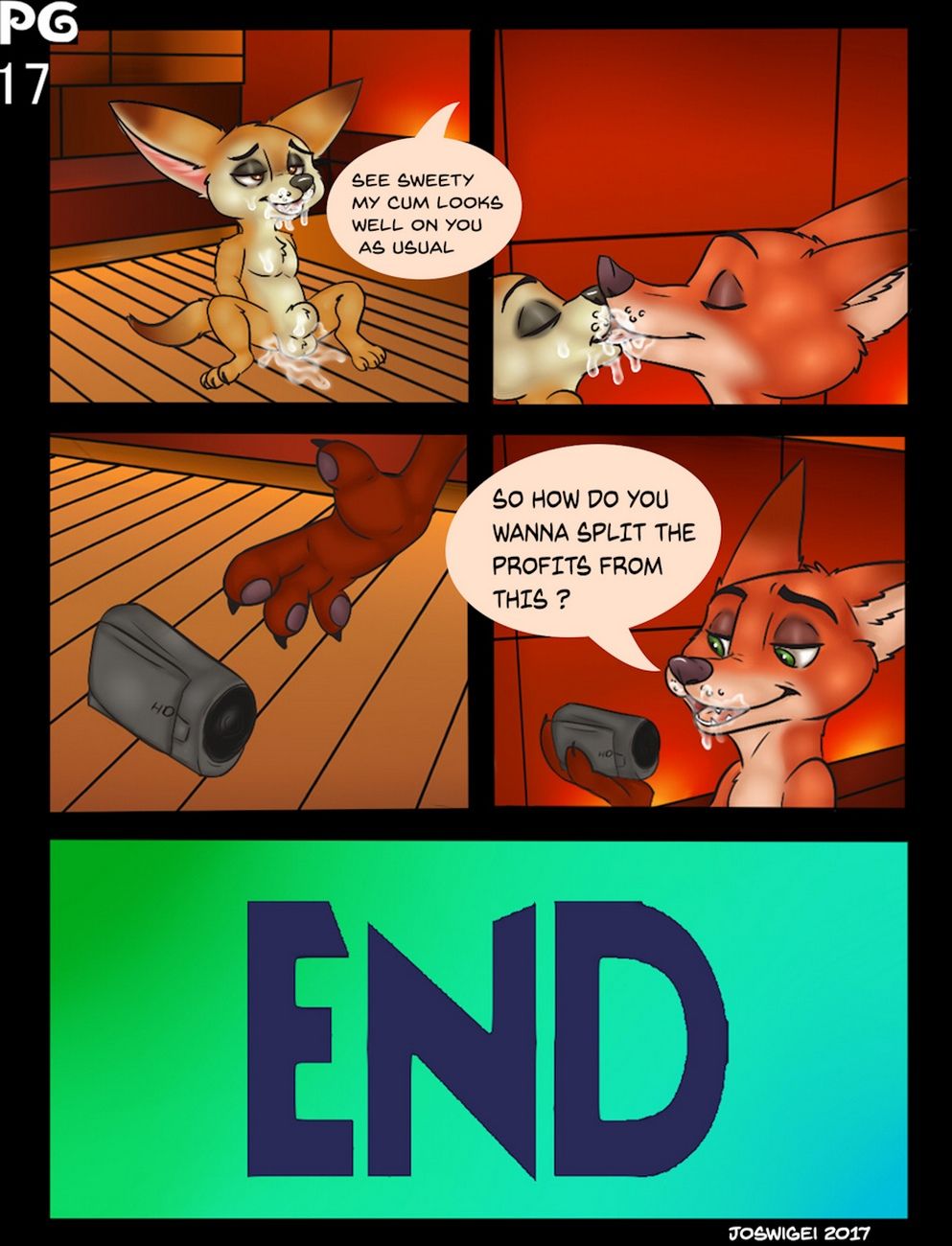 Two Foxes One Bun page 1