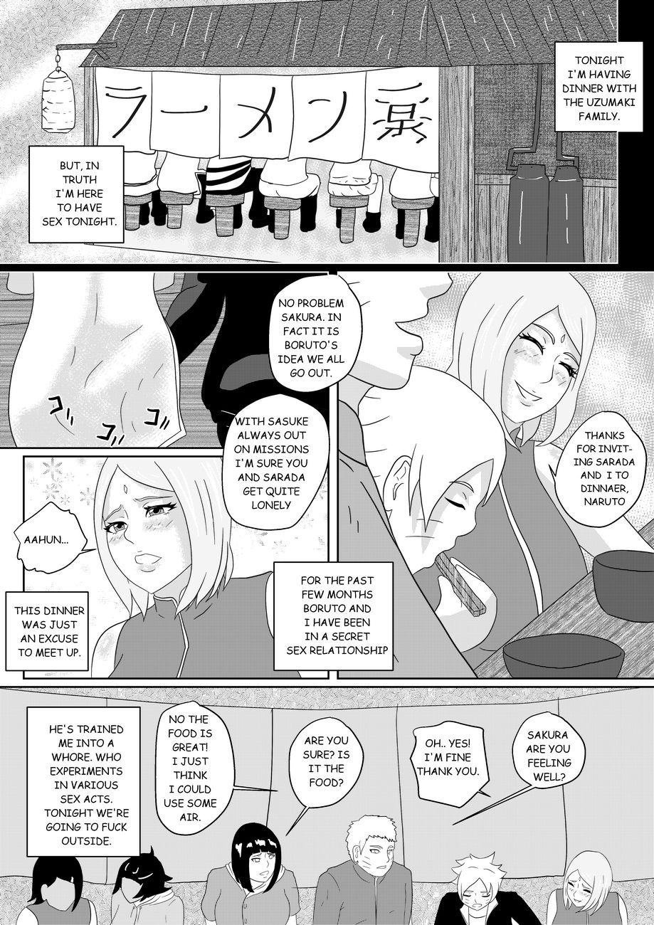 Sakuras infidelity 1 - Behind Ichiraku page 1