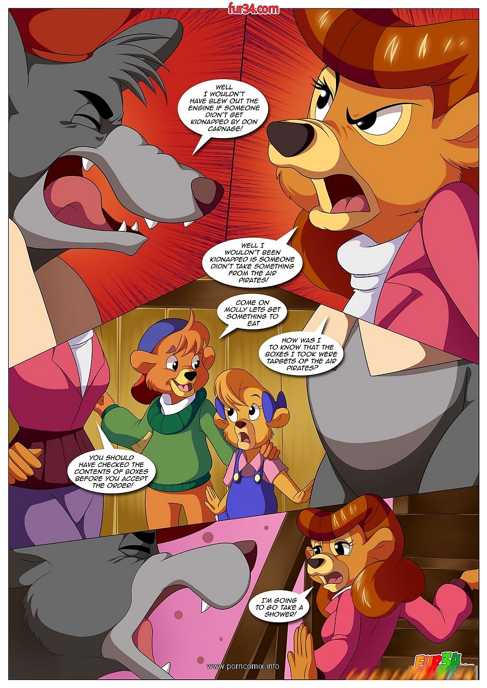 talespin 物語 投げ飛ばす palcomix page 1
