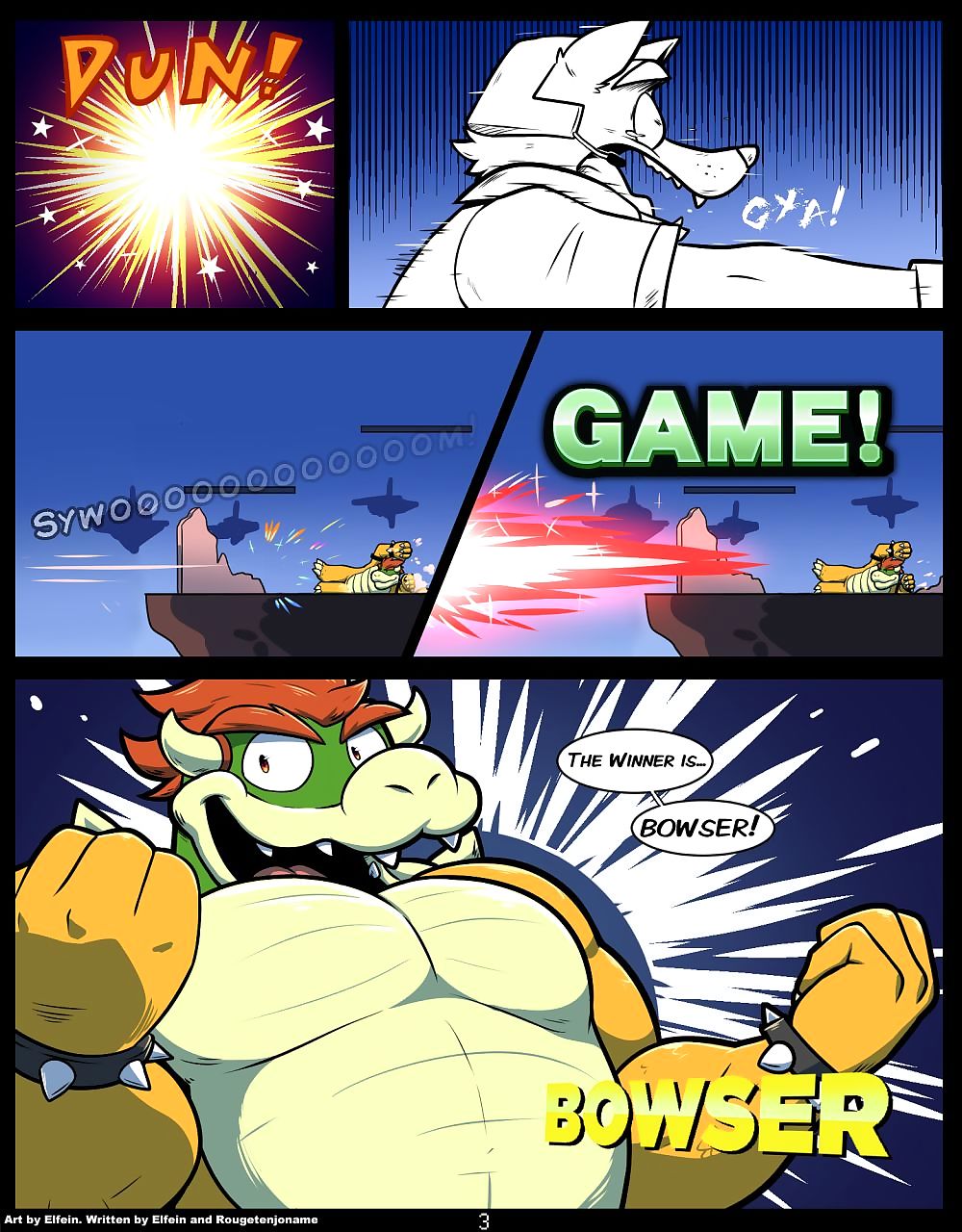 Super Mario Brothers- Starwash page 1