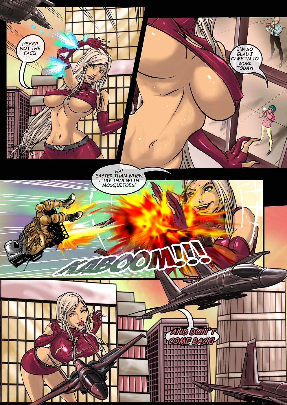 zzz histórias em quadrinhos guerra menina ce page 1