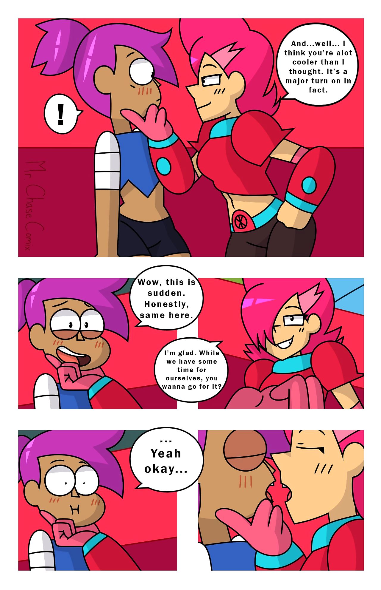 mr.chase Red 뜨거운 작 page 1