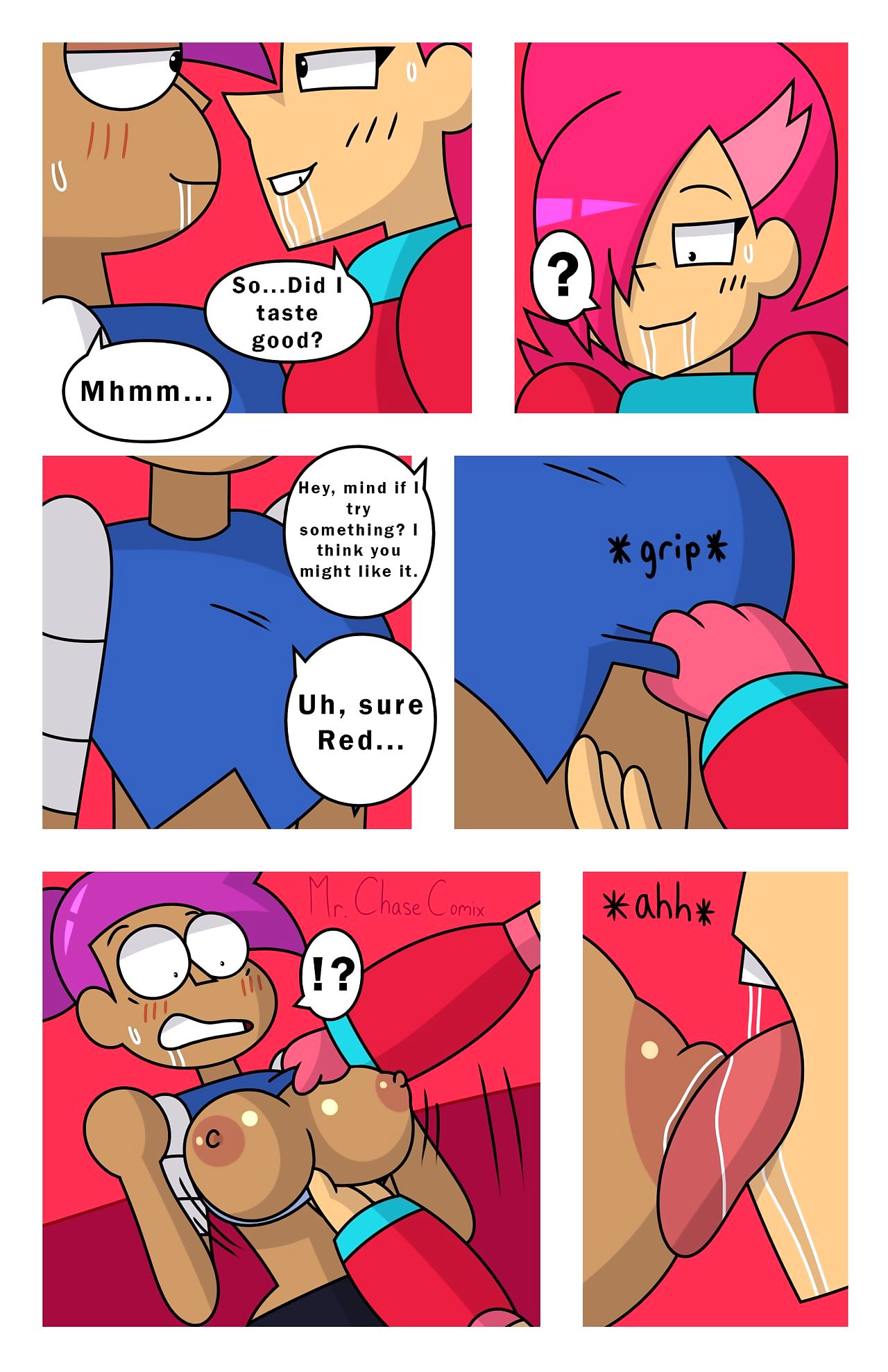 mr.chase Red 뜨거운 작 page 1