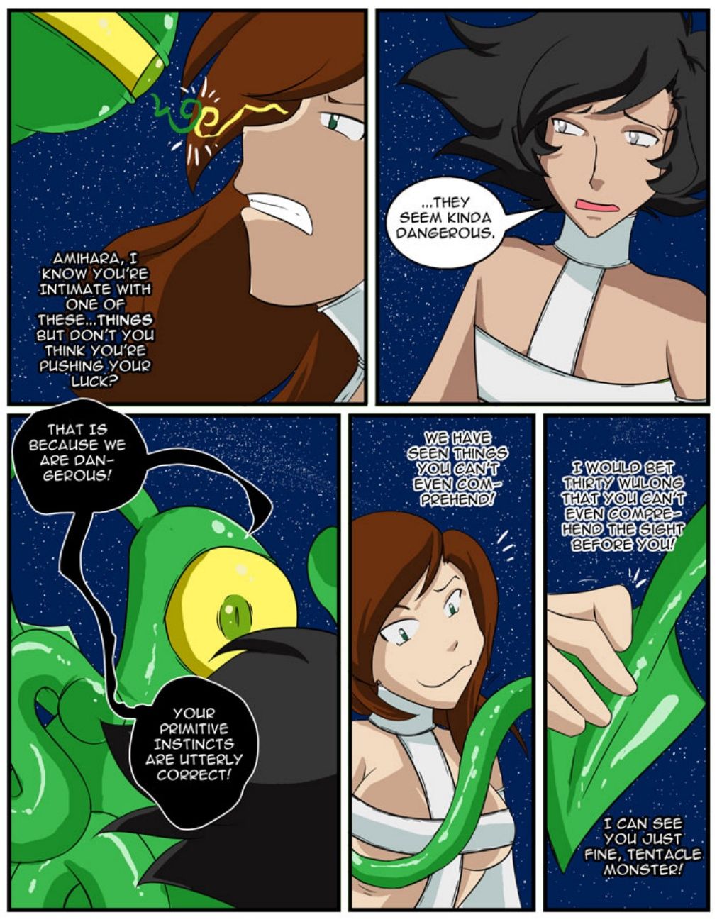 A Date With A Tentacle Monster 6 Part 2 page 1