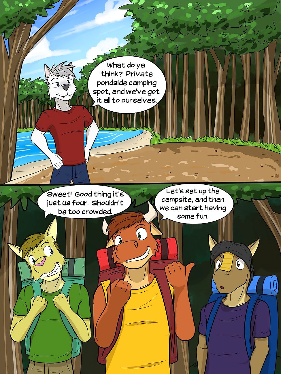 Roughin It - part 2 page 1