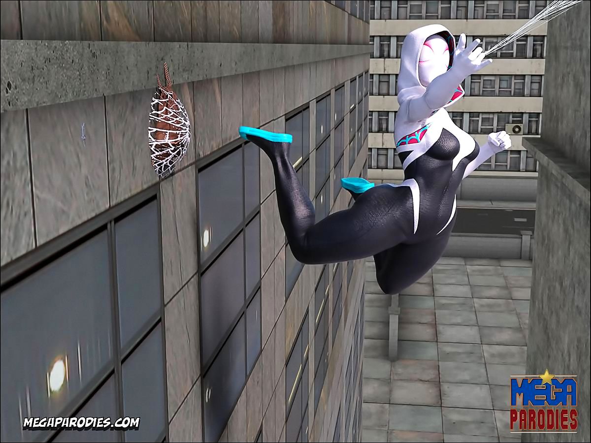 Megaparodies – Spider Gwen X Rhino page 1