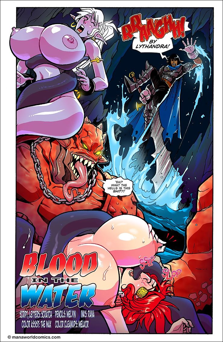 Blut in die Wasser Mana Welt page 1