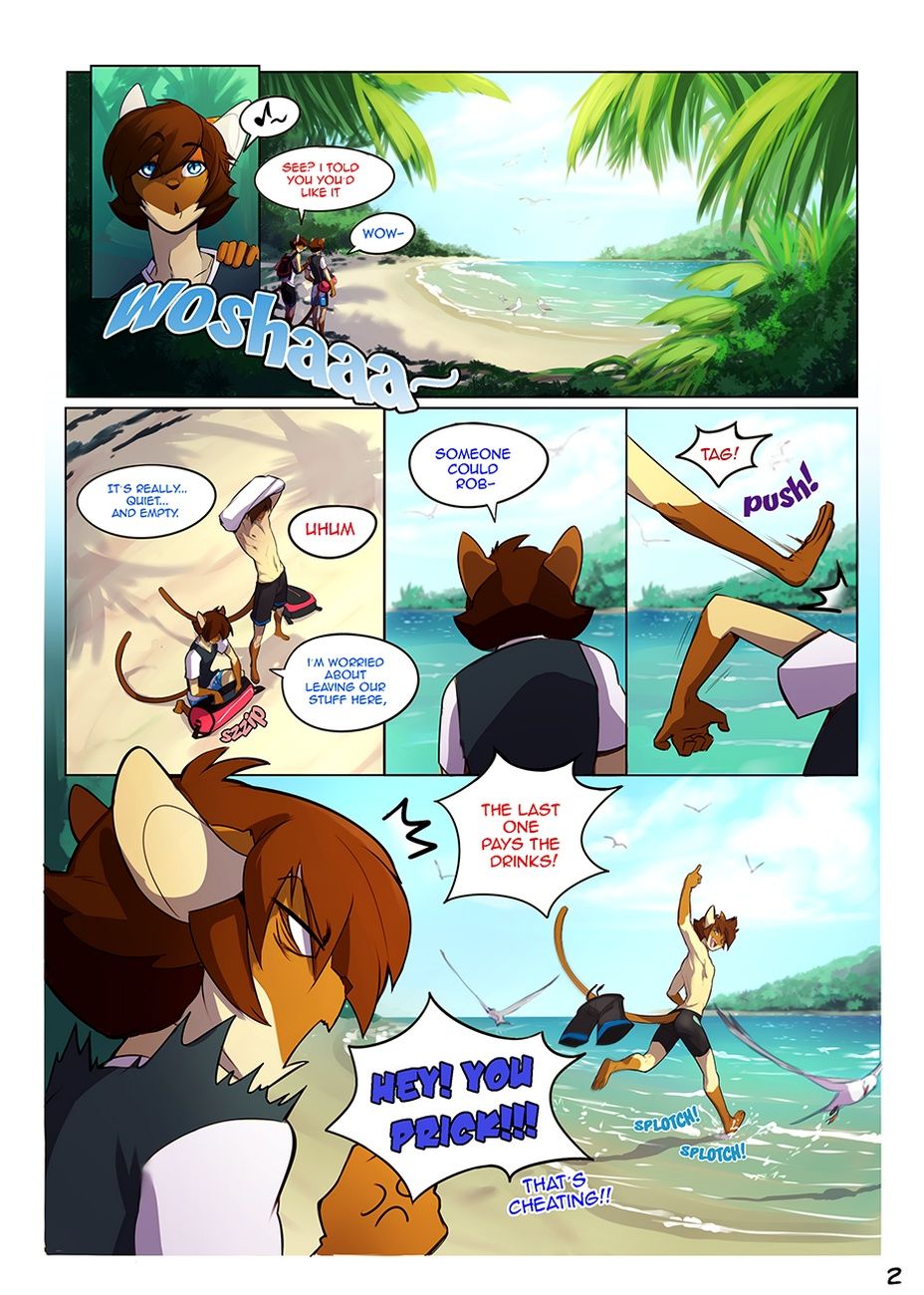Cats Love Water 1 page 1