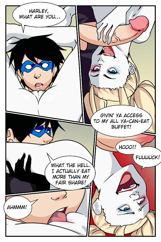 Aya yanagisawa dick N Harley Quinn page 1
