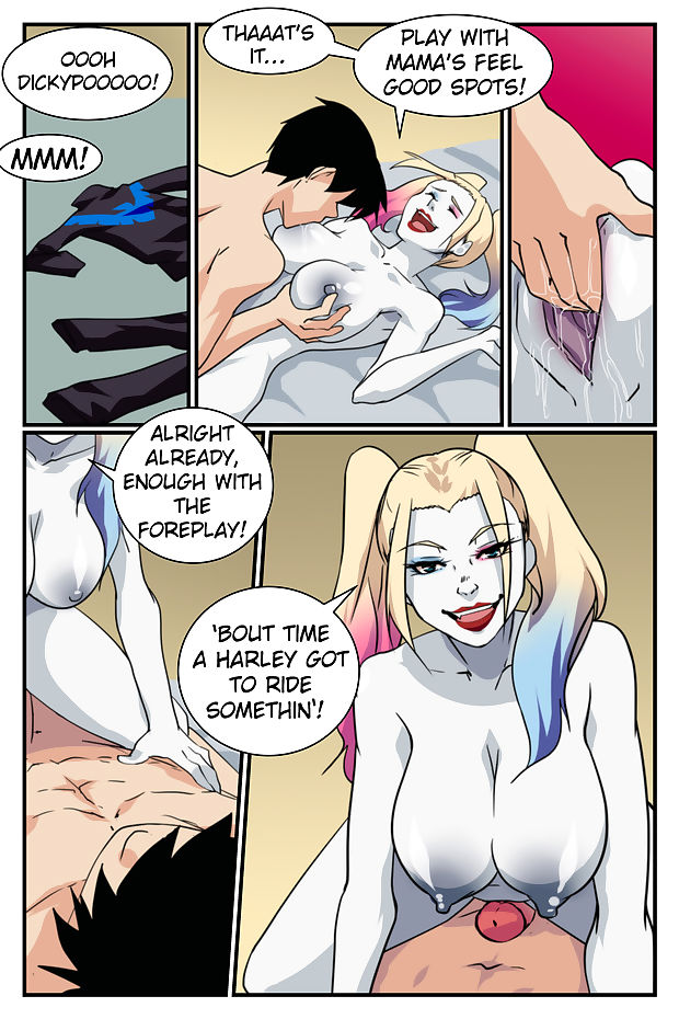 Aya yanagisawa dick N Harley Quinn page 1