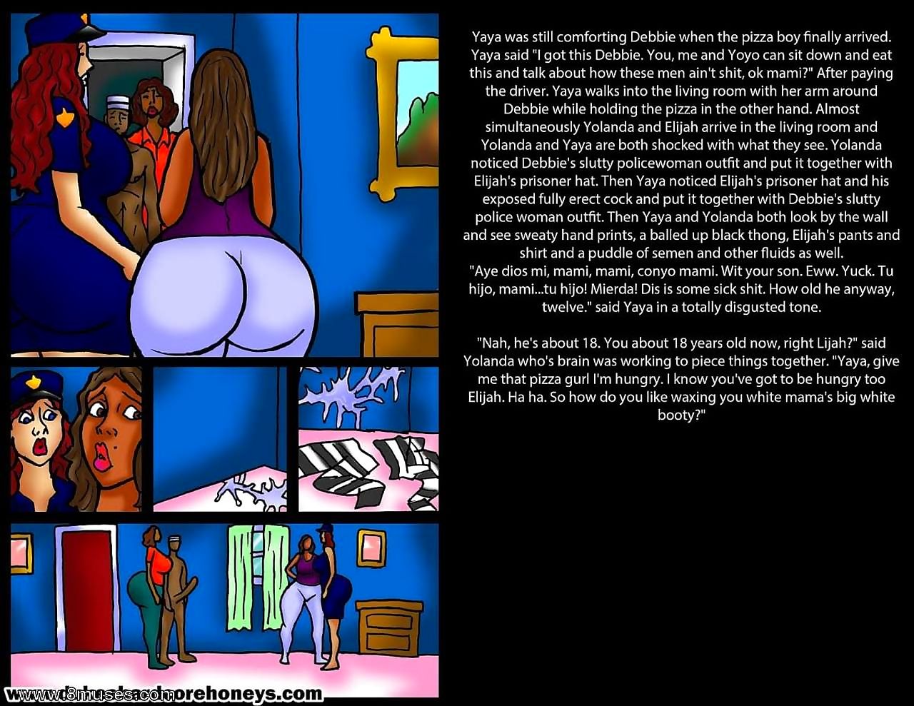 Я любовь мой черный сын 7 часть 2 page 1