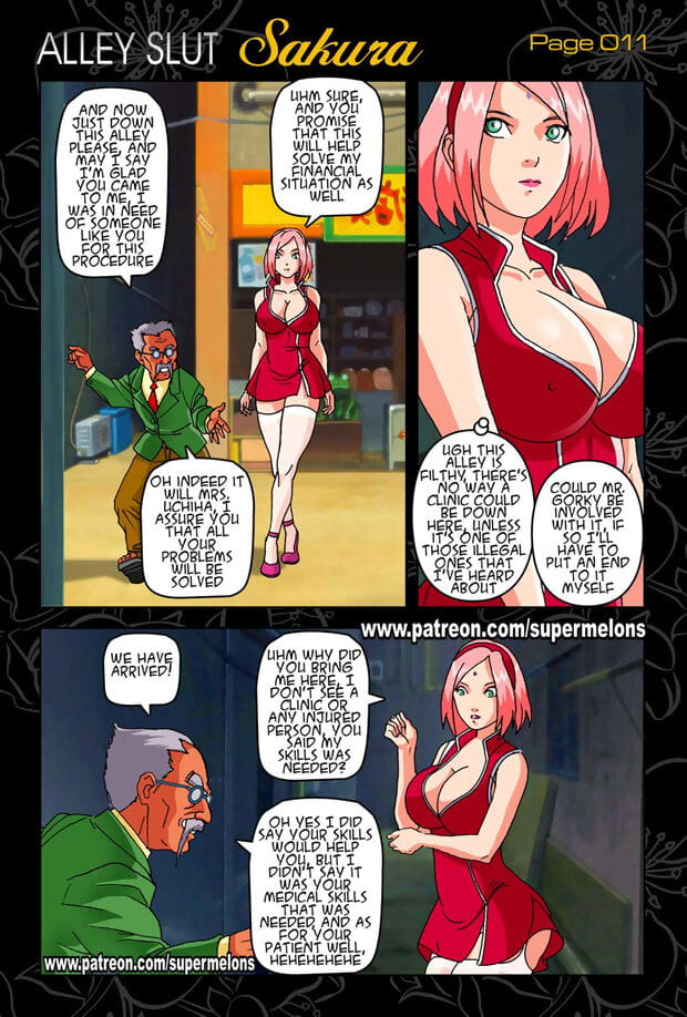 Super Melons- Alley Slut Sakura page 1