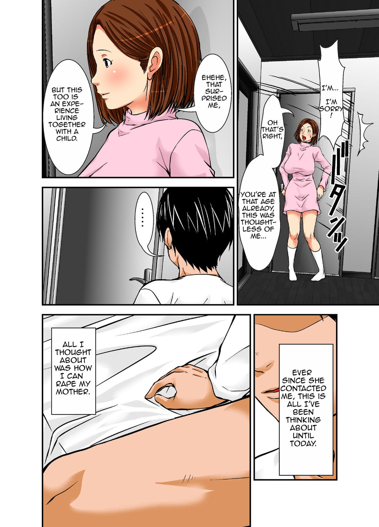 Saikai shita Haha wa Onna ni shika Mienakatta - I Could Only See Mom as a Woman After Seeing Her Again page 1
