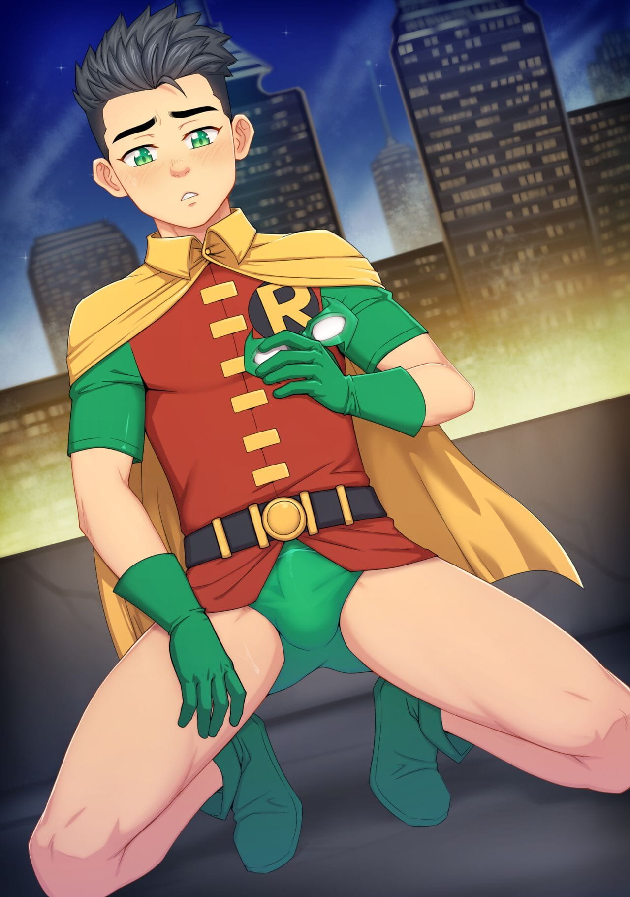 dc コミック damian ウェイン #1 page 1