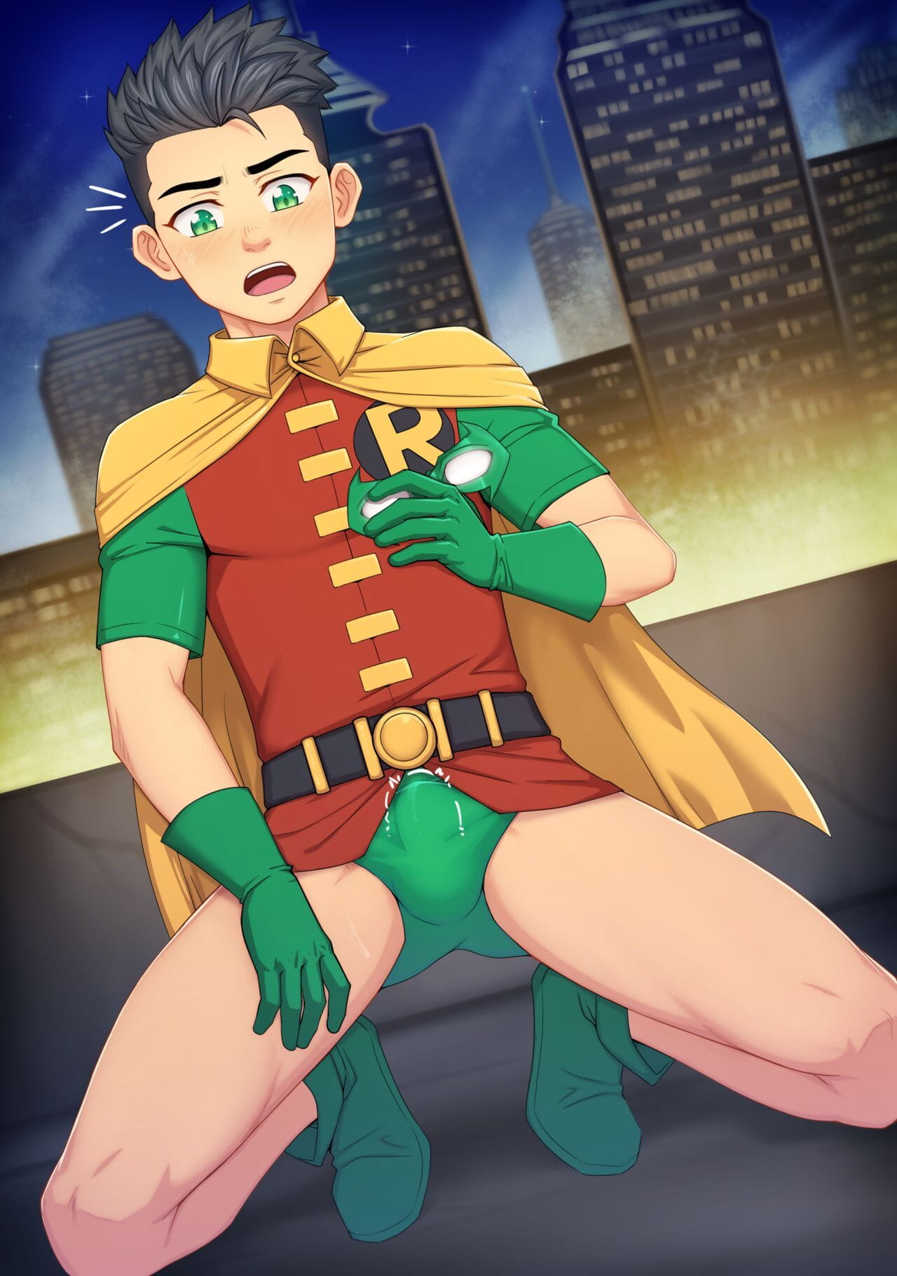 dc コミック damian ウェイン #1 page 1