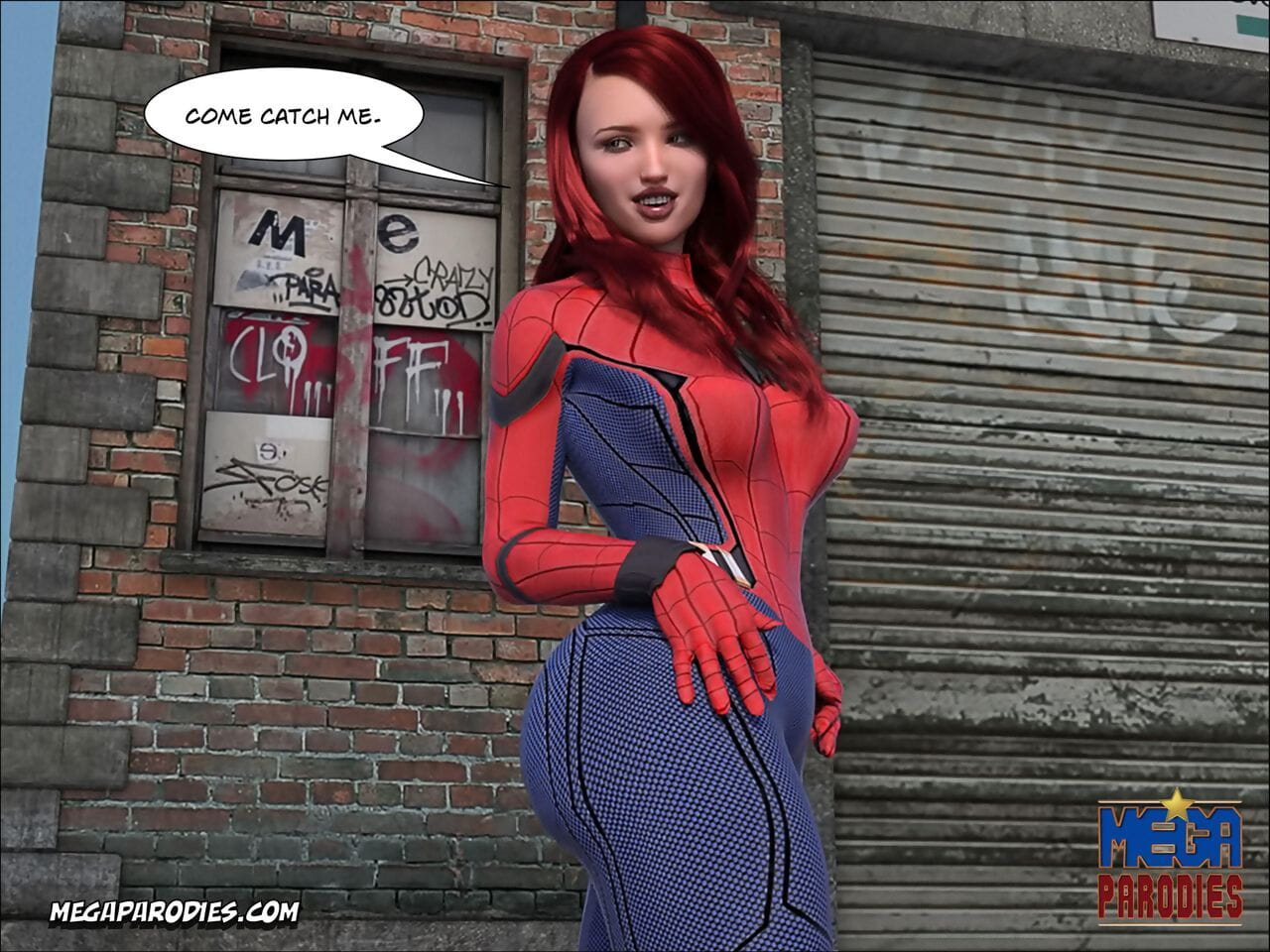 Mega Parodies Comics Collection Spider Gwen 3 - part 2 page 1