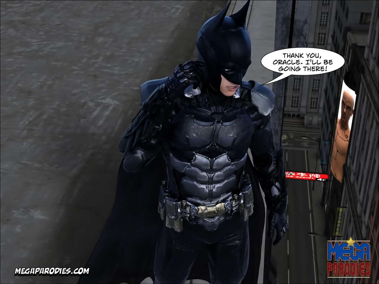 Mega Parodien comics Sammlung batman page 1