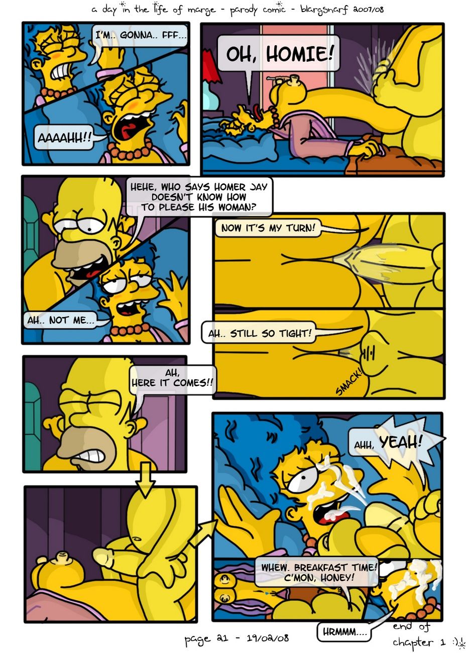 A Day In The Life Of Marge - part 2 page 1