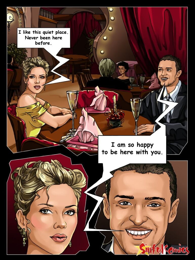 sündigen comics Scarlett johansson page 1