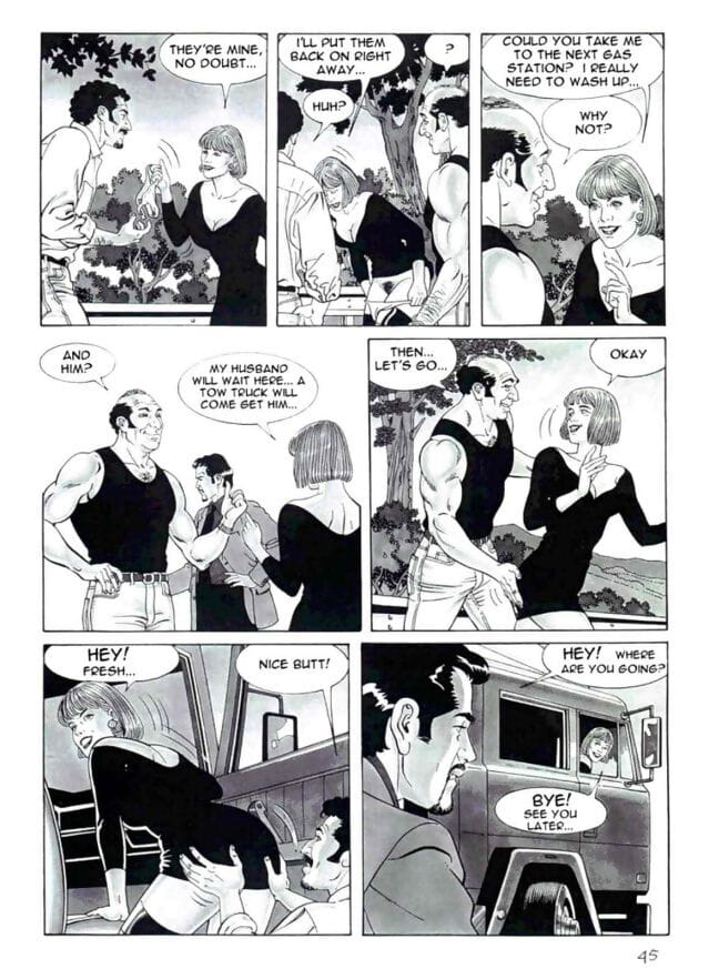Cocu American comics Femme l' Putain PARTIE 2 page 1