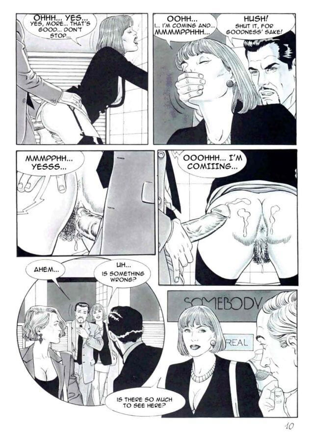 الديوث أمريكا كاريكاتير زوجته على عاهرة page 1