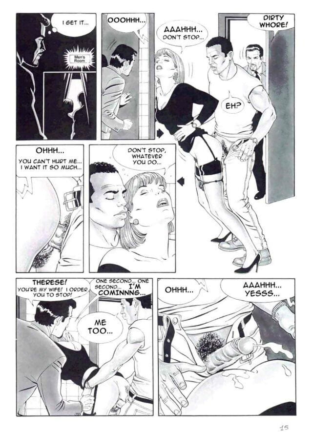 Cuckold American comics Frau die Hure page 1