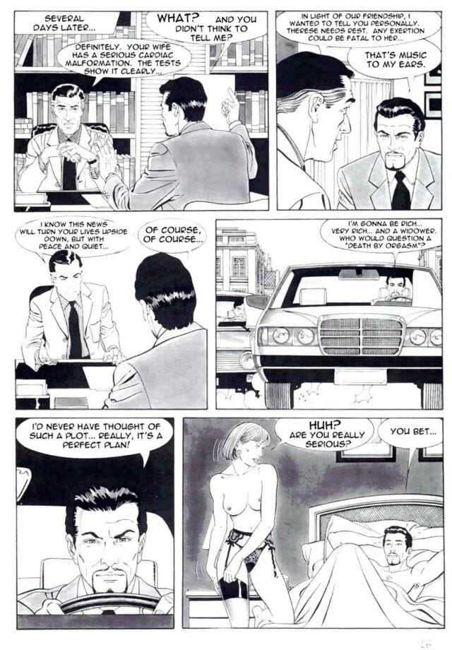Corno Americana histórias em quadrinhos mulher o Puta page 1