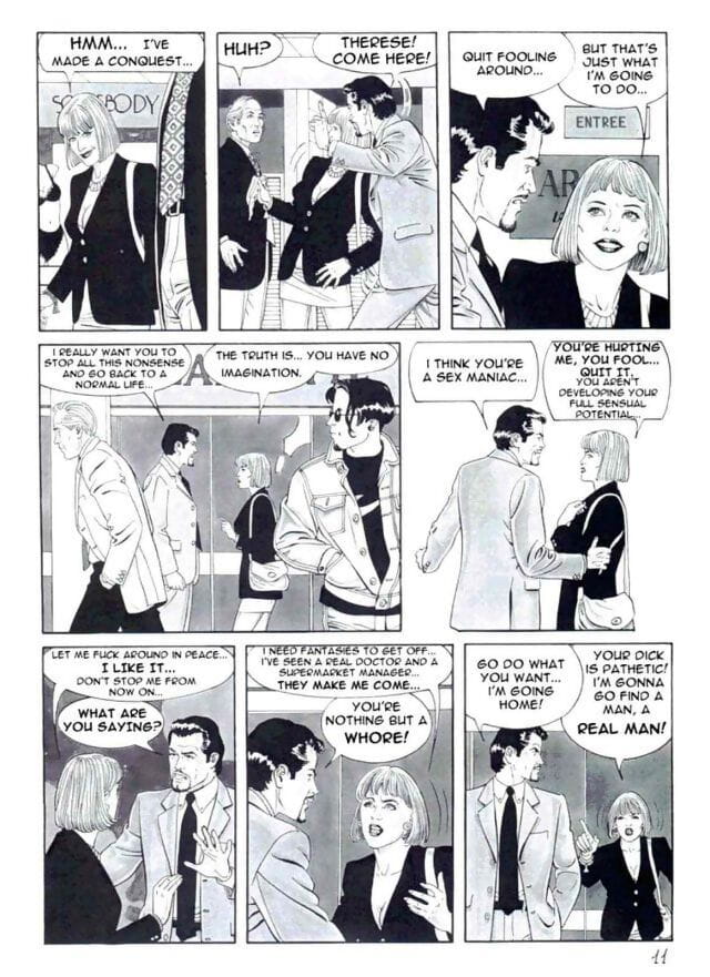 Cocu American comics Femme l' Putain page 1