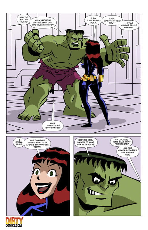 Dirtycomics- The Mighty xXx-Avengers – The Copulation Agenda page 1