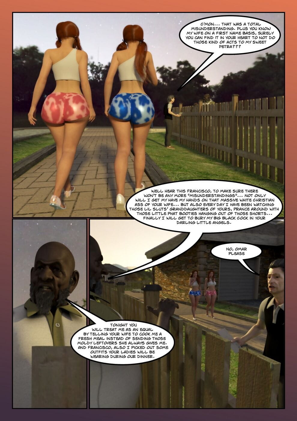 Moiarte- Black Takeover 4 page 1
