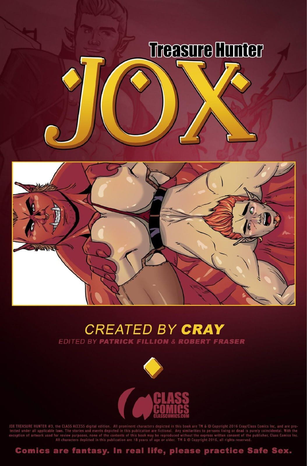 Tom Cray- JOX – Treasure Hunter #3 page 1