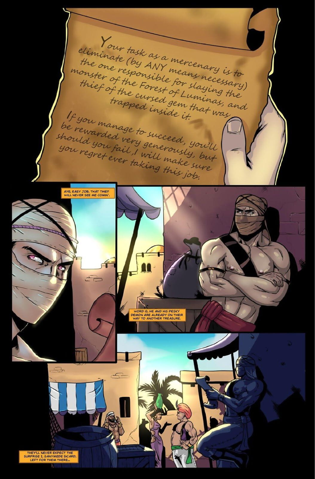 汤姆 克雷 乔克斯 – 宝 猎人 #3 page 1