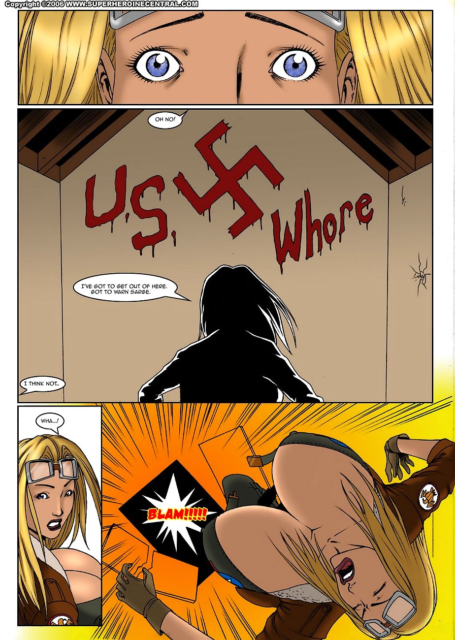 Busty Bombshell - Axis Of Evil page 1